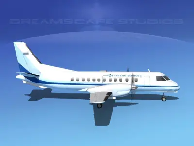 SAAB SF340 Eastern Express 3D model