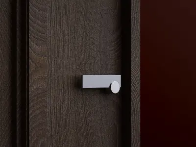 Door 2 wooden 3D model