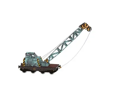 crane toy 3D model