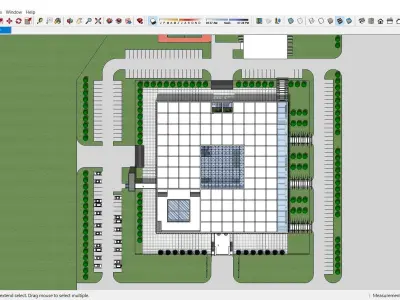 Sketchup Museum 133 3D model