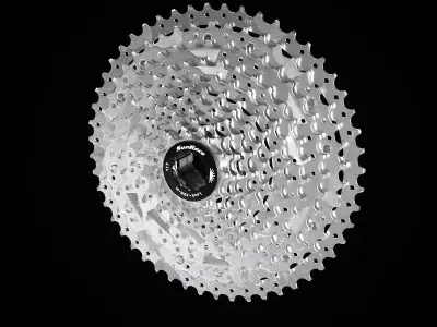 MTB Cassette steel Low-poly 3D model