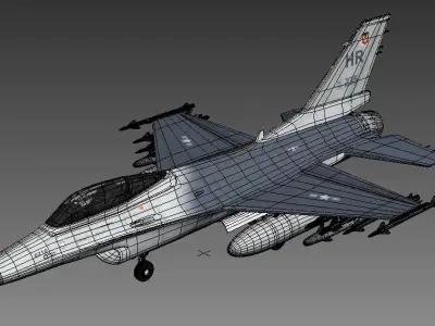 F-16 Falcon 3D model