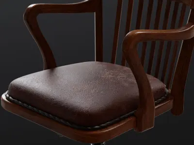 Office Chair 3d Model 3D model