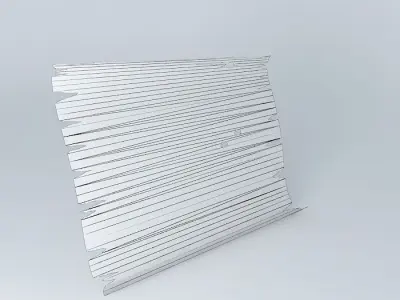 Treasure Map 17th Century Free 3D model