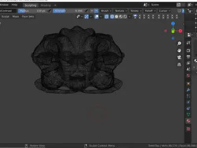 Alien Ant 3D model