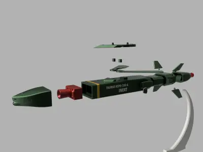 TAURUS KEPD 350 CRUISE MISSILE HIGH QUALITY 3D PRINT MODEL 3D print model