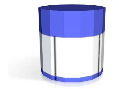 Tardis model 2 part  for color printing version 1 Free 3D print model