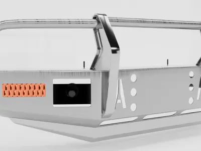 BUMPER FOR NISSAN PATROL SINGLE CAB AMBULANCE  3D model