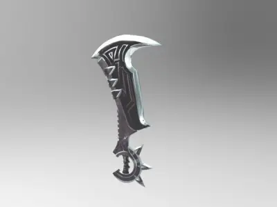 Draven axe 3D model