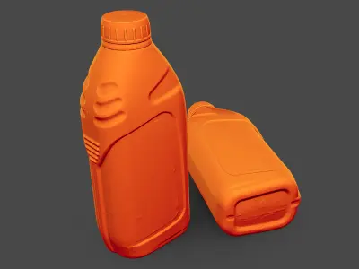 Antifreeze Bottle 3D model purchase