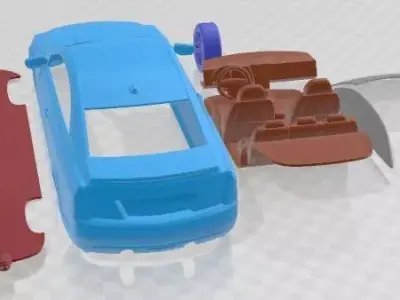 Cadillac ATS Coupe 2015 Printable Car 3D print model