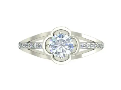 Wedding Ring  3D print model 153