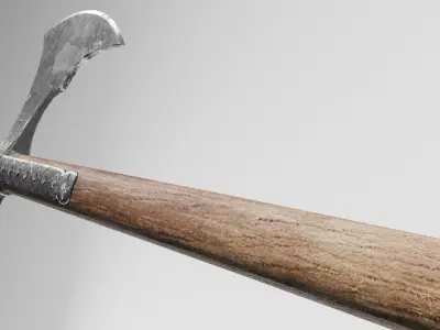 Battle Axe 3D model buy