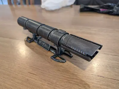 Sith Acolyte Lightsaber Free 3D print model