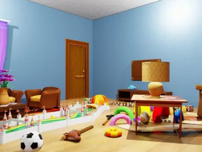 Toy Room 3D model
