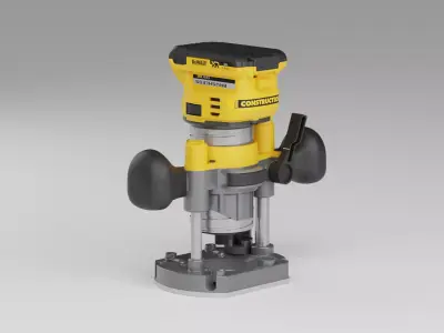 DeWalt DCW600B Brushless Cordless Compact Router 3D model