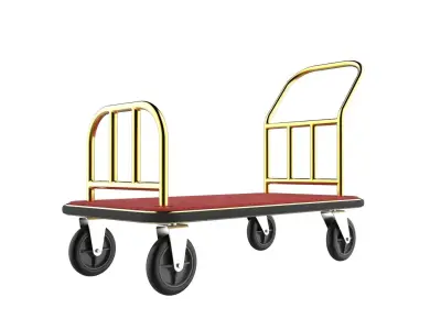 Hotel Trolley 04 3D model