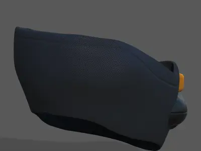 Helmet scifi military combat 3d  Low-poly 3D model get