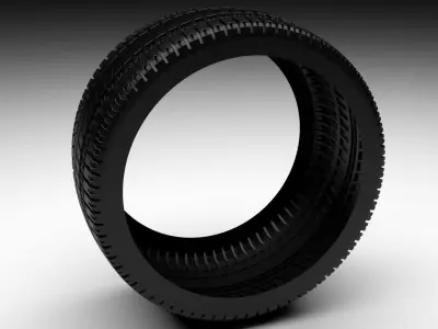 Car Wheel 3D model by erikyavrumyan