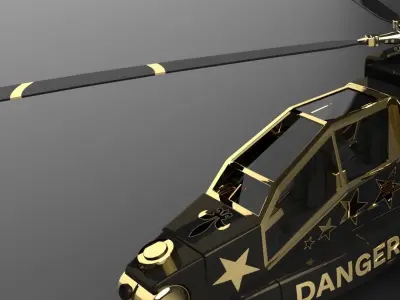 Luxury Apache 3D model