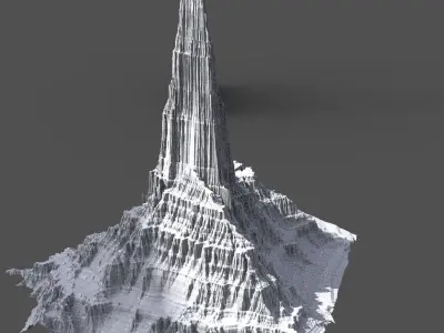 Emperors Mountain 3D model