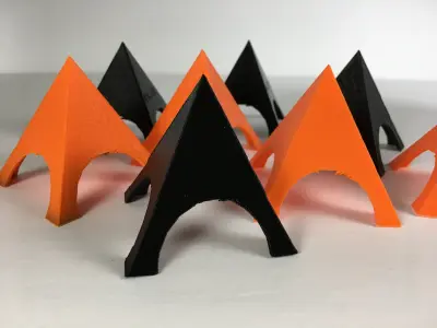 Paint Pyramids Free 3D model