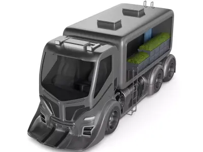 Landscaping Truck 3D model