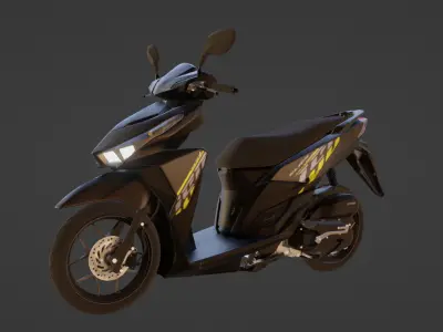 Vario 150 OLD 2017 3D Modelling Low-poly 3D model