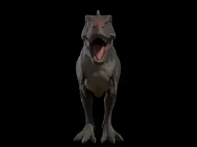 Dinosaur Trex Low-poly 3D model purchase