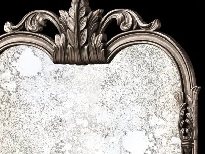 Merida Victorian Arched Mirror 3D model