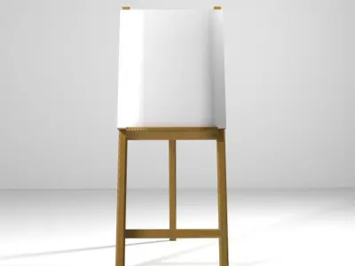 Drawing Tool - Art Stand 3D model