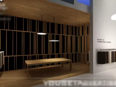 Exhibition - Area -8X9-3DMAX2011-021 3D model