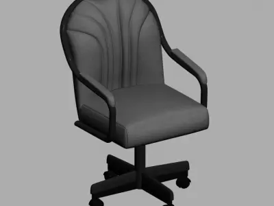 office chair 124 3D model