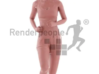 Sophia Animated 008 Jogging