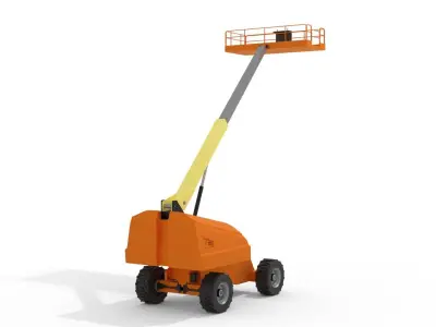 Boom Lift Low-poly 3D model