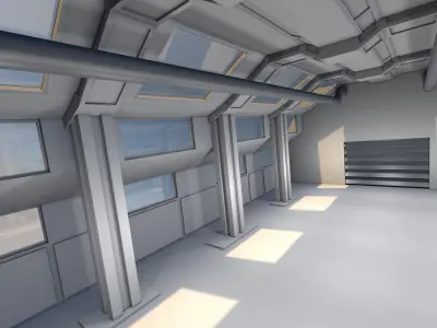 Warehouse 3D model 16