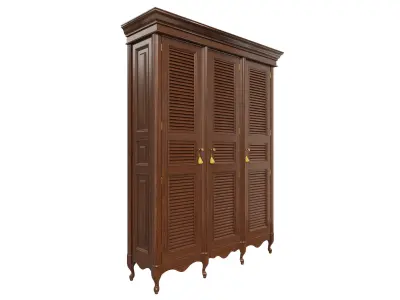 Classic cabinet 06 07 3D model
