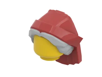 TwindBricks3D - Minifigure Hair pack 13 3D print model