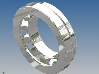 Spherical Roller Thrust Bearing 29326 Free 3D model