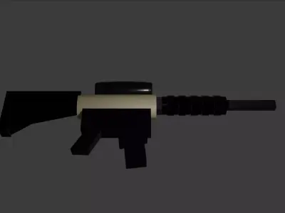 M4A1  Rifle 3D model