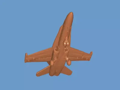 F18C 1 To 350 SCALE 3D print model