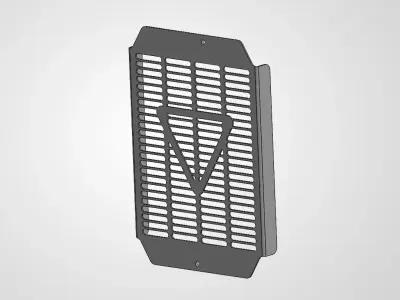 Triumph 400 Radiator Guard 3D model