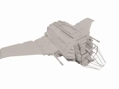 Spaceship-spacecraft-44 3D model