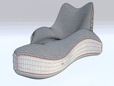 Water Lounge 3D model