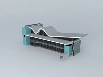 Station Sittard Free 3D model