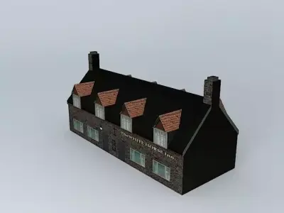 Eco Rail Pub No 1 Dummy! Old Steam Days Free 3D model