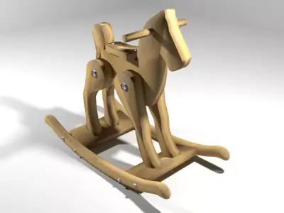Rocking Horse - Type 2 3D model