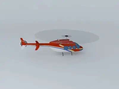 Bell 407 3D model
