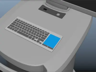 MISSO robot  AI powered surgical robot 3D model