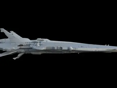 Space Cruiser 3D model